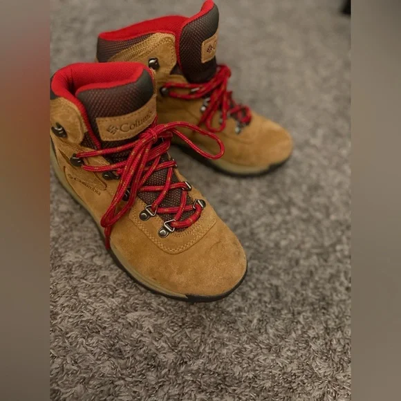 Women’s Columbia Newton Ridge Waterproof Amped Winter Hiking Boots Sz 8.5 - Picture 5 of 15